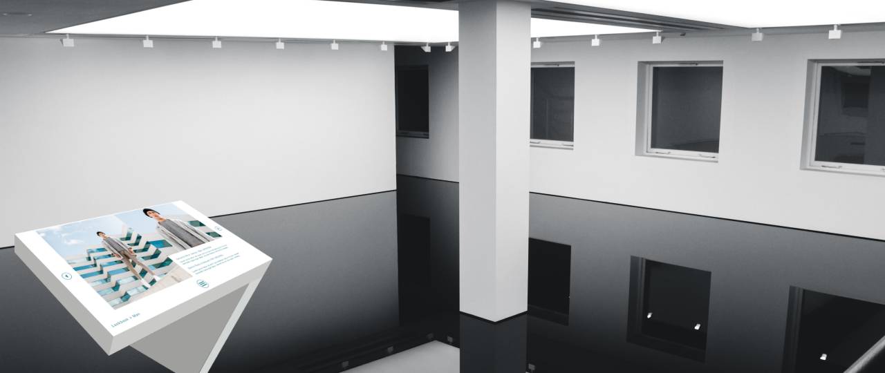 App screen for digital support when visiting Aulendorf Castle